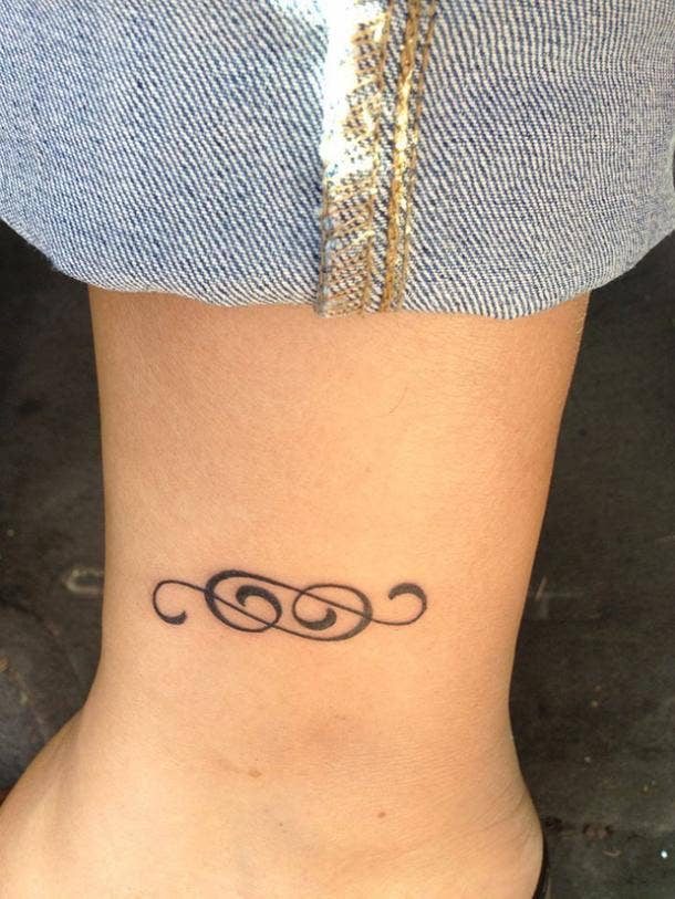 Cancer woman zodiac sign tattoo